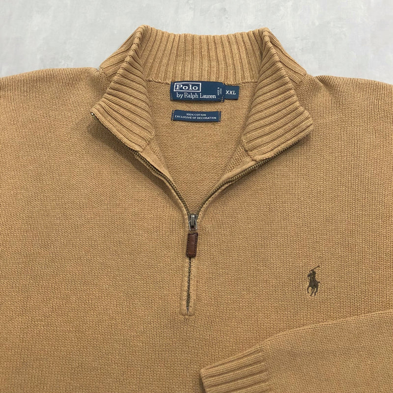 Polo Ralph Lauren Knit Quarter Zip (2XL/SHORT)