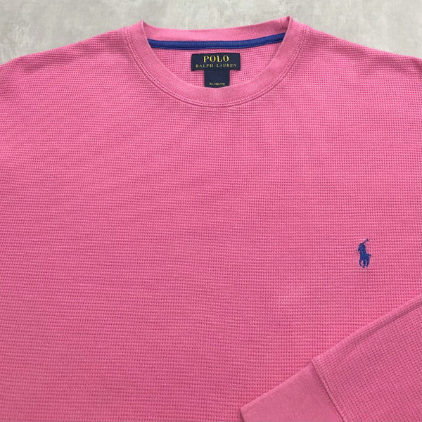 Polo Ralph Lauren Mini Waffle T-Shirt Long Sleeved (XL)