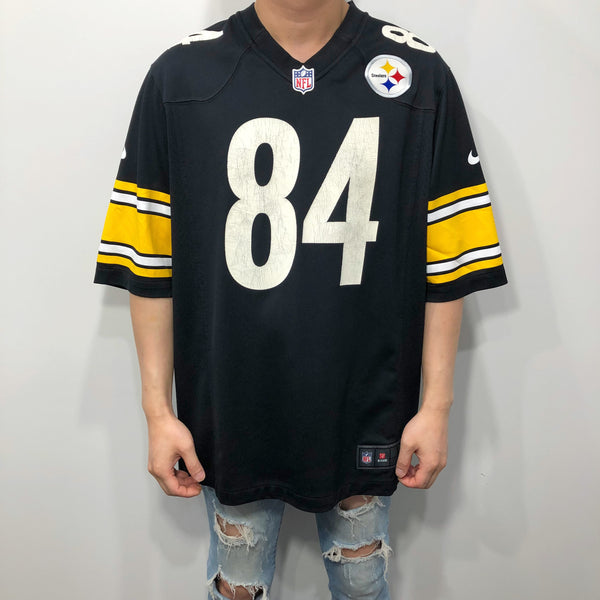 Nike NFL Jersey Pittsburgh Steelers #84 Antonio Brown (L)