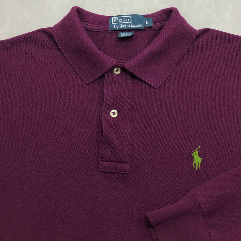 Polo Ralph Lauren Polo Shirt Long Sleeved (L)