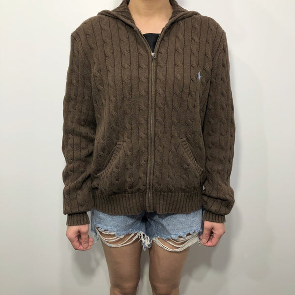 Polo Ralph Lauren Knit Hoodie Zip (W/L)