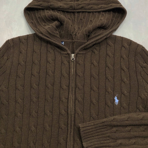 Polo Ralph Lauren Knit Hoodie Zip (W/L)