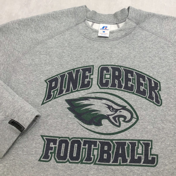 Russell Fleeced Sweatshirt Pine Creek School Football (M)