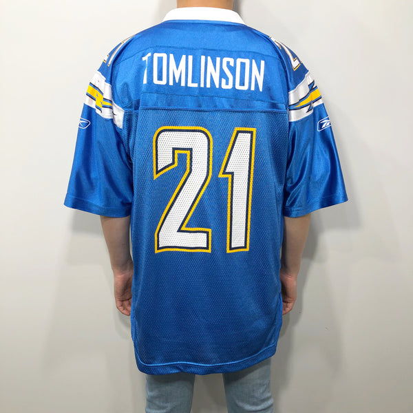 Reebok NFL Jersey San Diego Chargers #21 Ladainian Tomlinson (M)