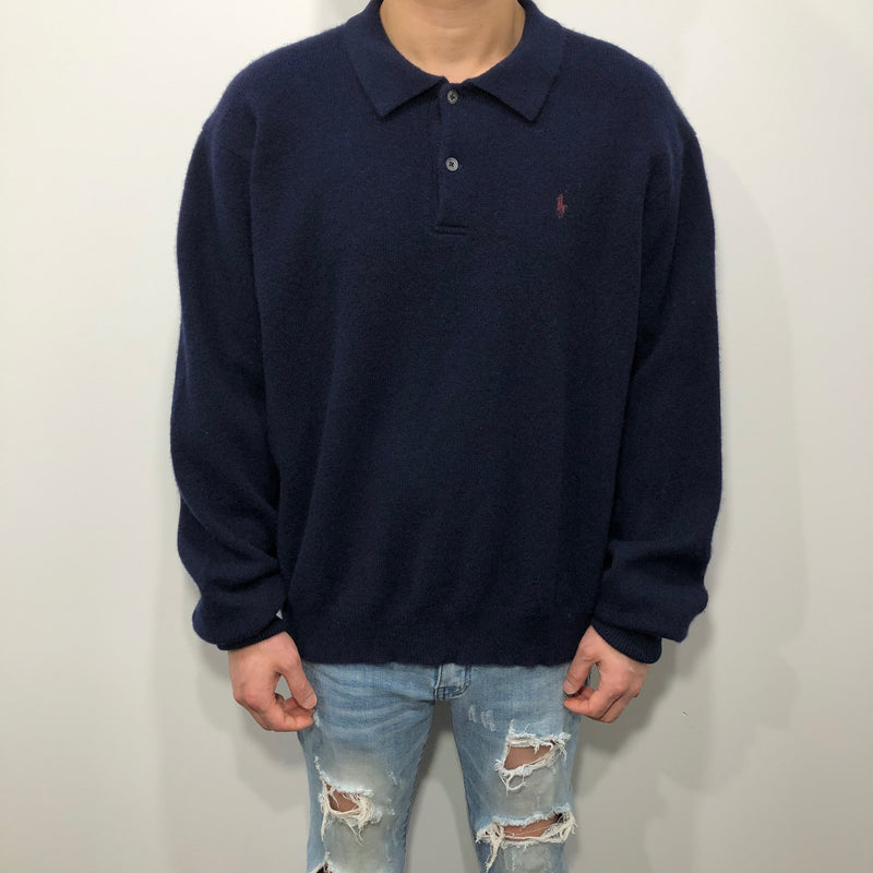 Polo Ralph Lauren Wool Knit Sweater (L/SHORT)