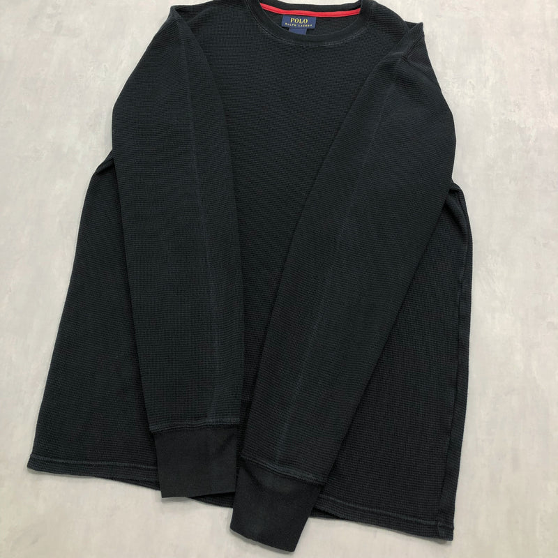 Polo Ralph Lauren Mini Waffle T-Shirt Long Sleeved (M)