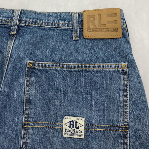 Vintage Polo Jeans Co Ralph Lauren Denim Shorts (30)