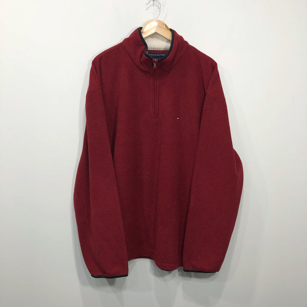 Tommy Hilfiger Fleeced Quarter Zip (2XL/BIG)