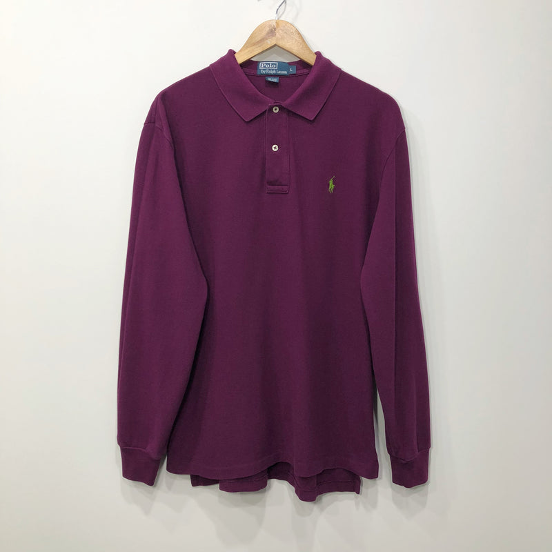 Polo Ralph Lauren Polo Shirt Long Sleeved (L)