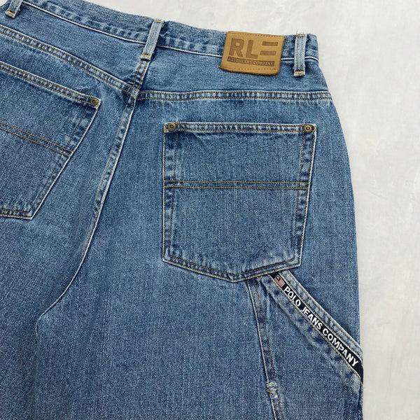 Vintage Polo Jeans Co Ralph Lauren Denim Shorts (30)