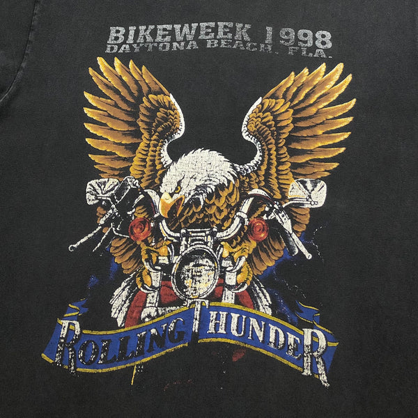 Harley Davidson T-Shirt 1998 Bikeweek Daytona Beach Florida USA (L)