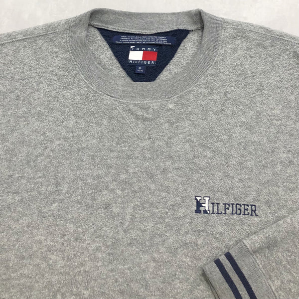 Vintage Tommy Hilfiger Fleeced Crewneck (XL)