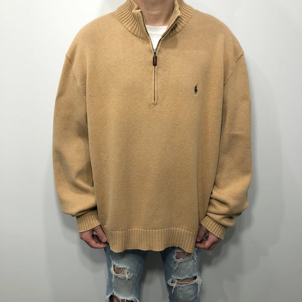 Polo Ralph Lauren Knit Quarter Zip (2XL/SHORT)