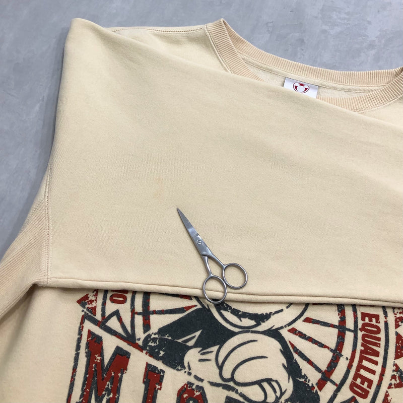 Disney Fleeced Sweatshirt Mickey (L/SHORT)