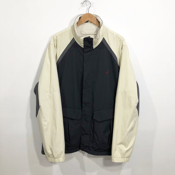 Vintage Nautica Reversible Jacket (XL-2XL)