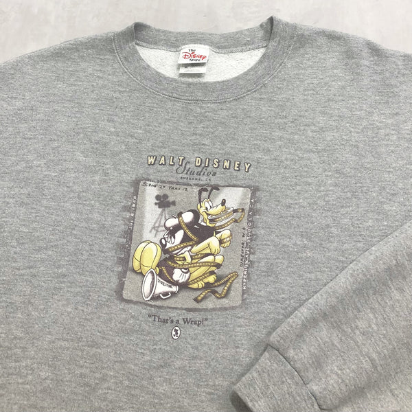 Disney Sweatshirt Mickey & Pluto (XL/SHORT)
