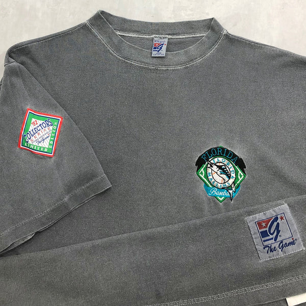 Vintage The Game T-Shirt 1992 MLB Miami Marlins USA (XL)