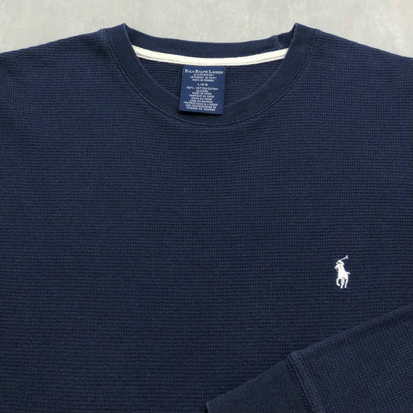 Polo Ralph Lauren Mini Waffle T-Shirt Long Sleeved (L)