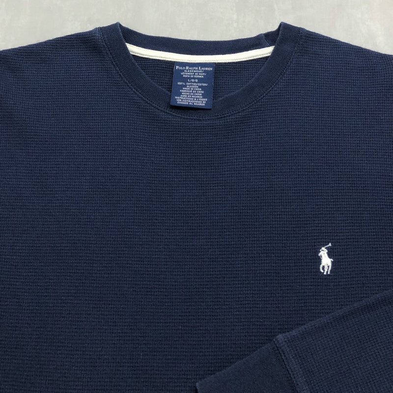 Polo Ralph Lauren Mini Waffle T-Shirt Long Sleeved (L)