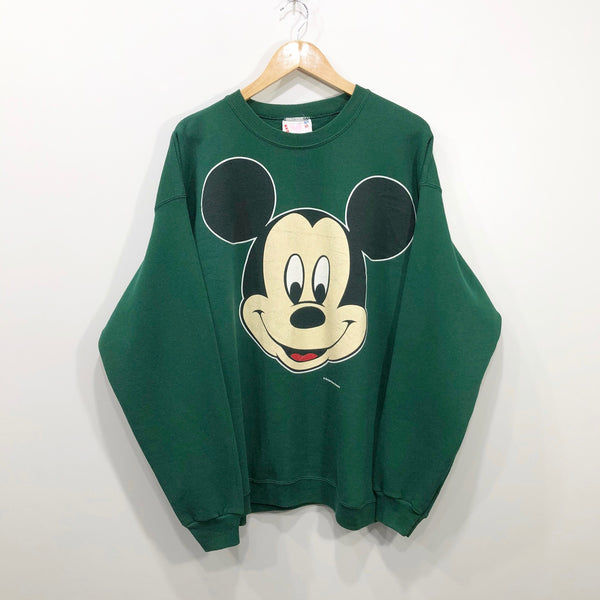 Vintage Hanes Disney Fleeced Sweatshirt Mickey (L)