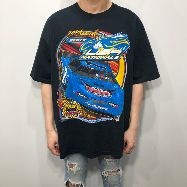Gildan T-Shirt Cedar USA Nationals Lake Speedway (XL)