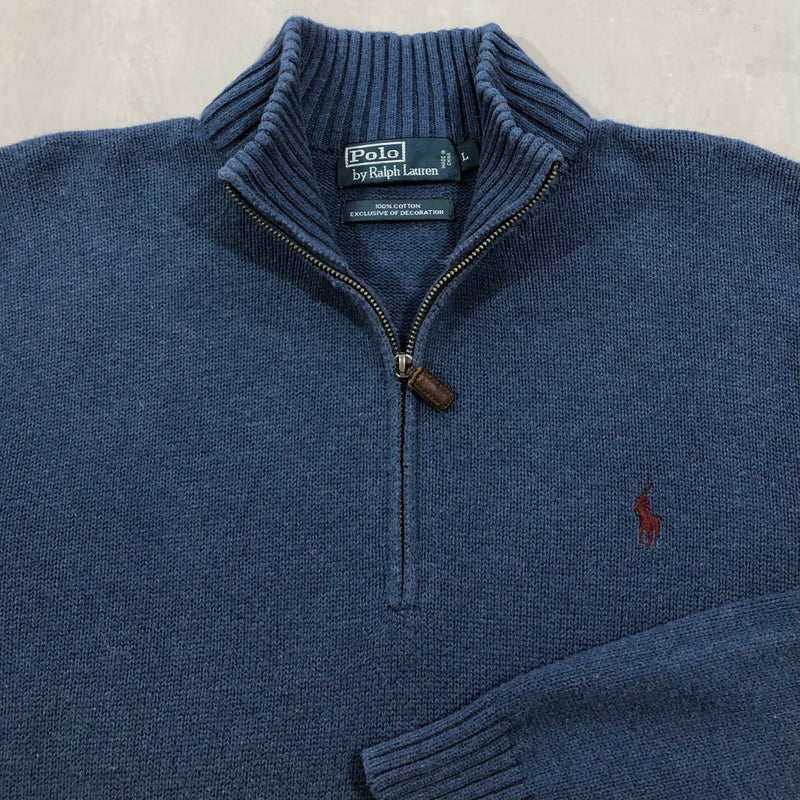 Polo Ralph Lauren Knit Quarter Zip (L)