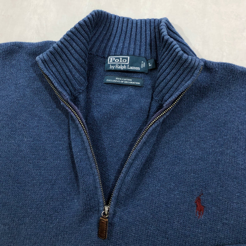 Polo Ralph Lauren Knit Quarter Zip (L)