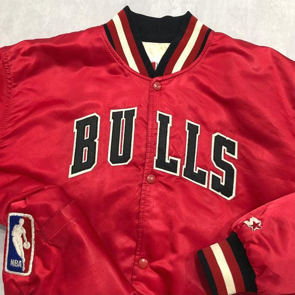 Vintage 90's Stater Jacket NBA Chicago Bulls (L/SHORT)