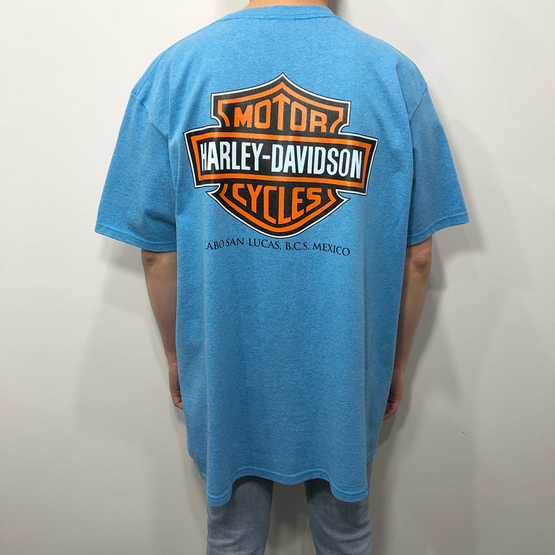 Yazbek T-Shirt Harley Davidson Cabo San Lucas Mexico (2XL)
