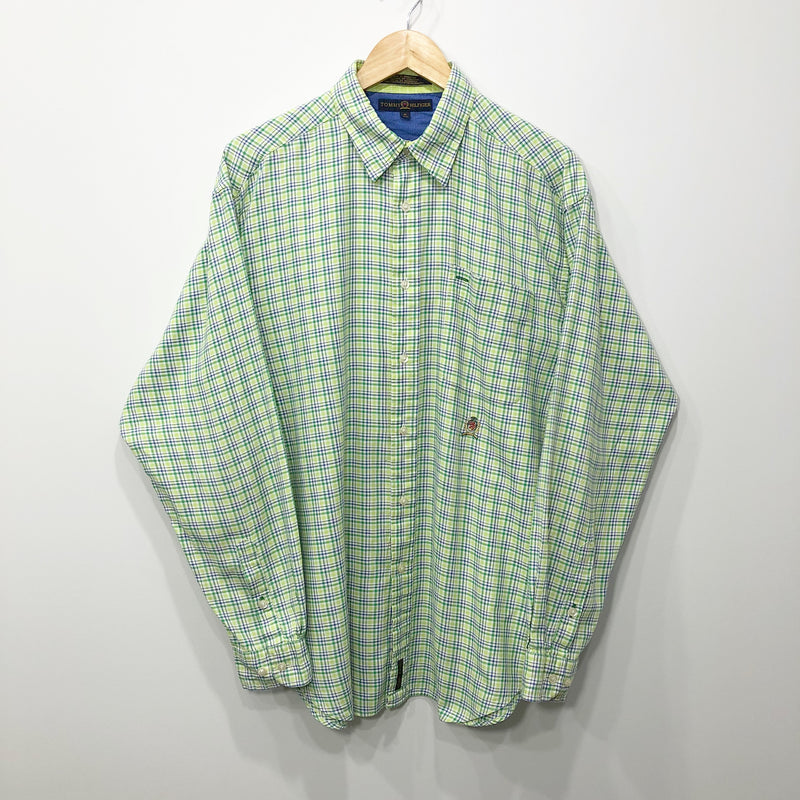 Tommy Hilfiger Shirt Lion Crest Logo (L)