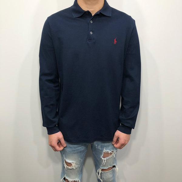 Polo Ralph Lauren Polo Shirt Long Sleeved (M)