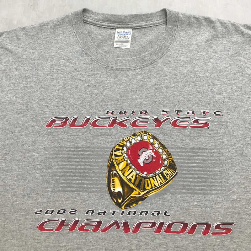Gildan T-Shirt 2002 Ohio State Uni Buckeyes (XL/BIG)