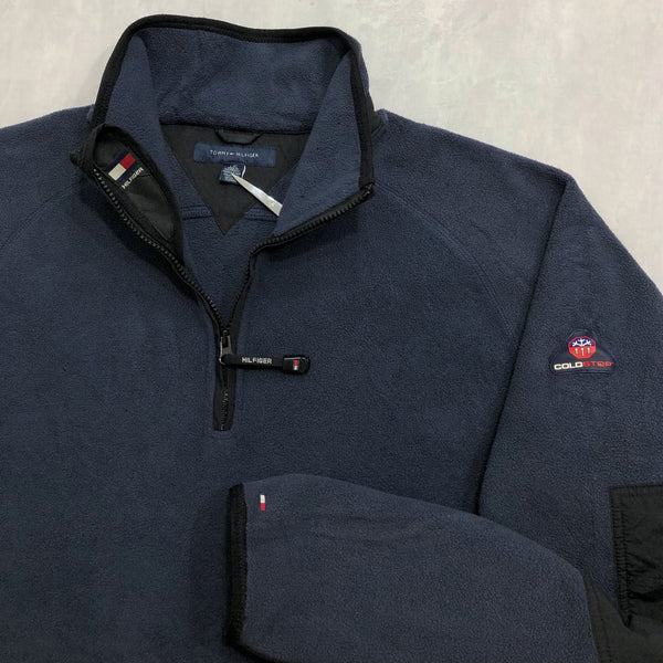 Tommy Hilfiger Fleeced Quarter Zip (L/BIG-XL)