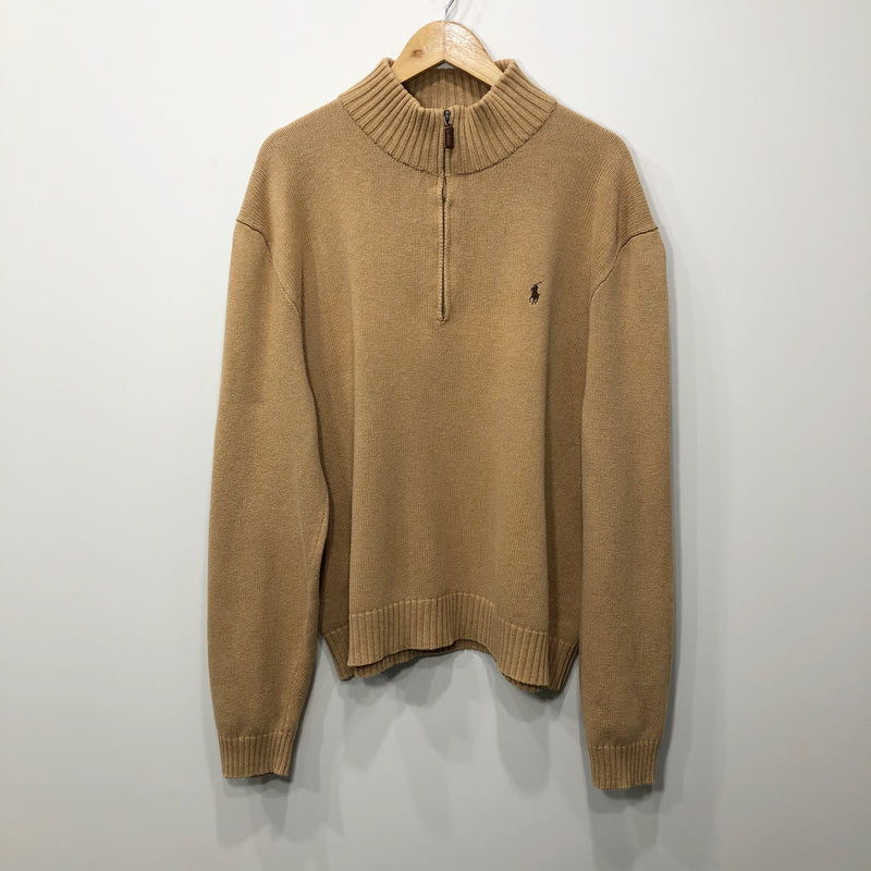 Polo Ralph Lauren Knit Quarter Zip (2XL/SHORT)