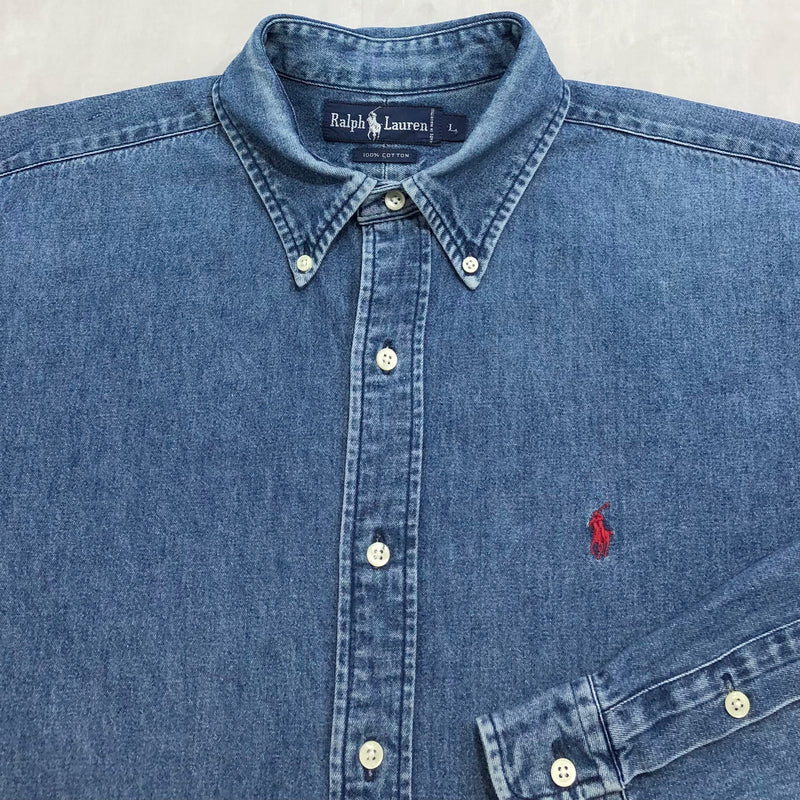 Polo Ralph Lauren Denim Shirt (XL)