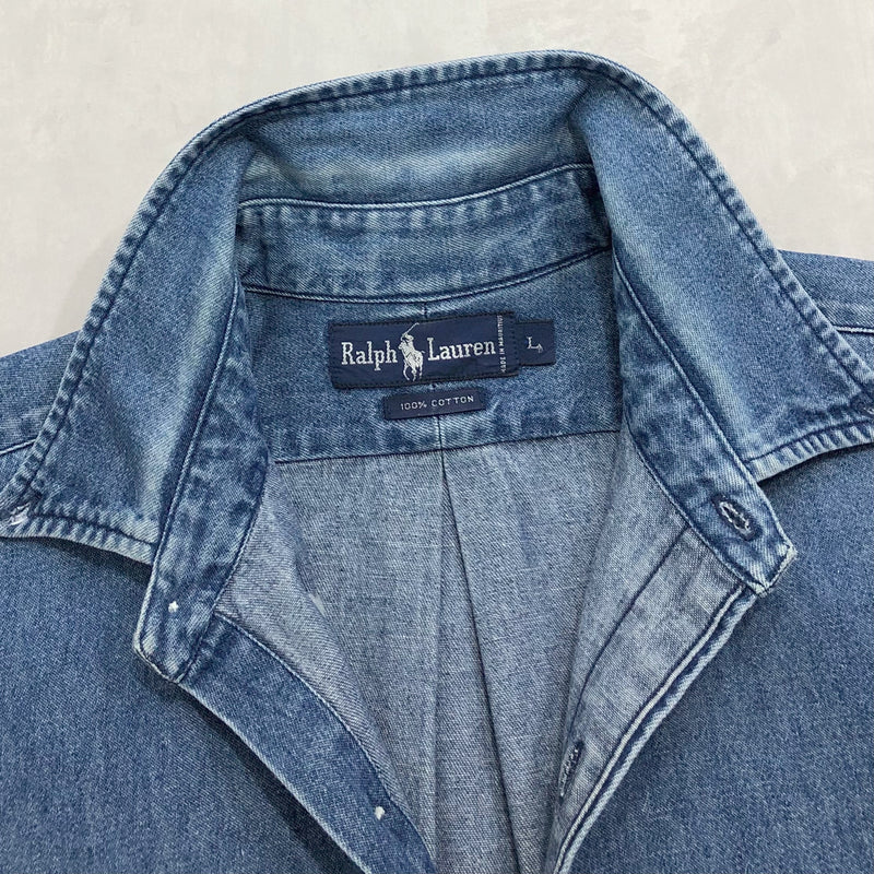 Polo Ralph Lauren Denim Shirt (XL)