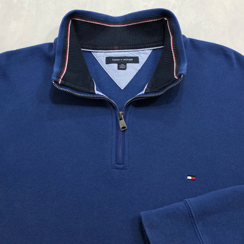 Tommy Hilfiger Knit Quarter Zip (2XL/TALL)