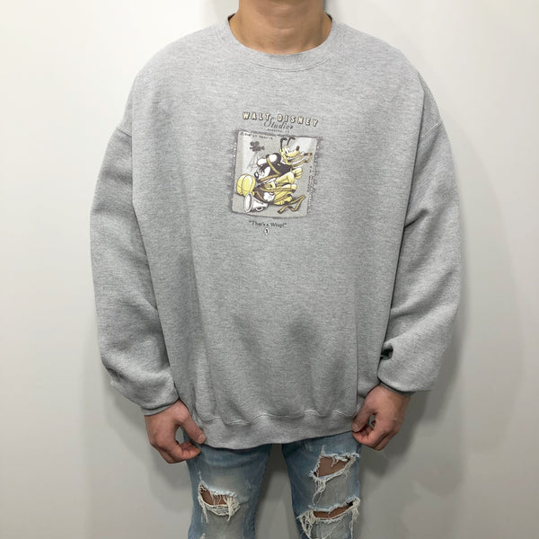 Disney Sweatshirt Mickey & Pluto (XL/SHORT)