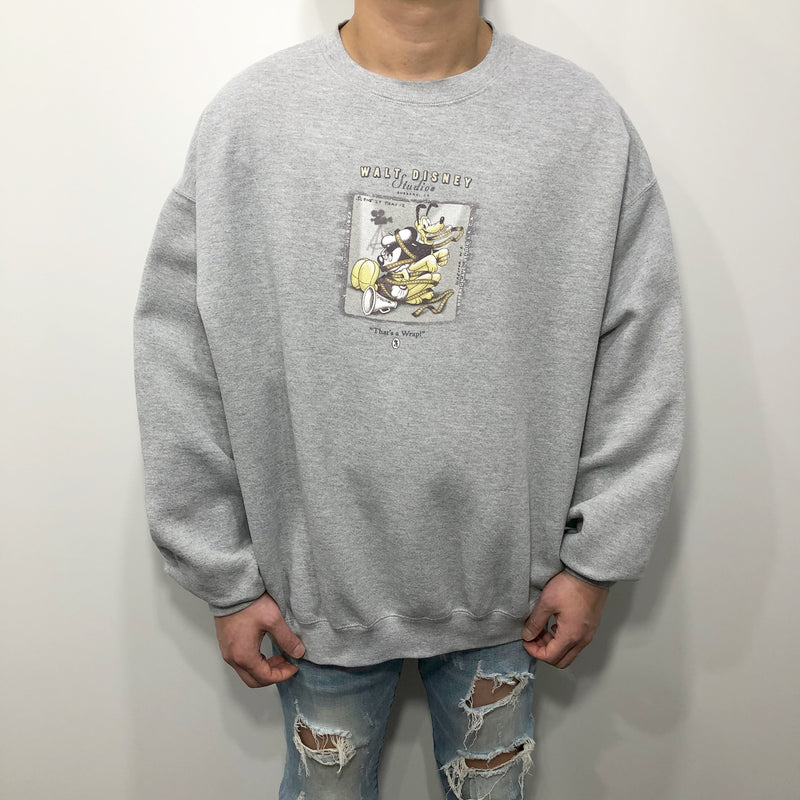 Disney Sweatshirt Mickey & Pluto (XL/SHORT)