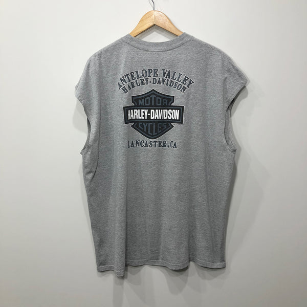 Harley Davidson Singlet Lancaster California (2XL)