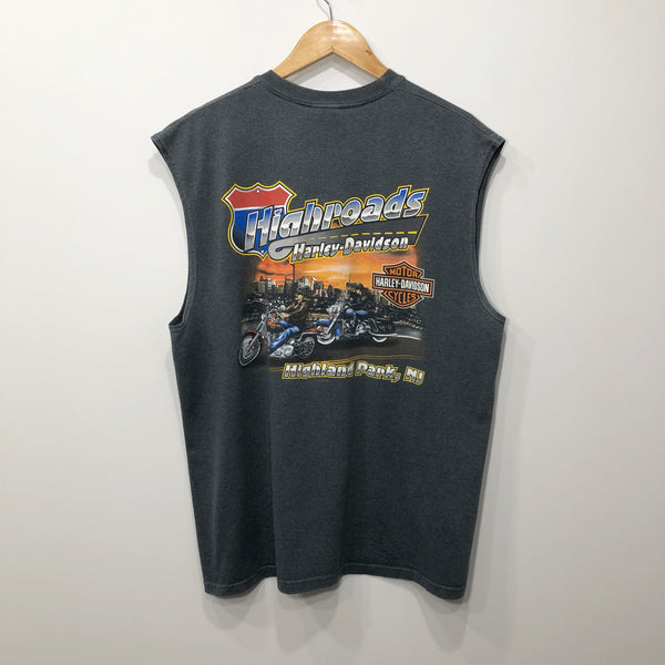 Harley Davidson T-Shirt Highland Park New Jersey USA (XL)