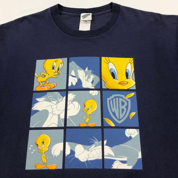 Warner Bros T-Shirt Tweety & Sylvester the Cat (L)