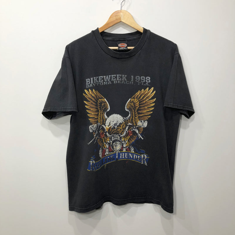 Harley Davidson T-Shirt 1998 Bikeweek Daytona Beach Florida USA (L)