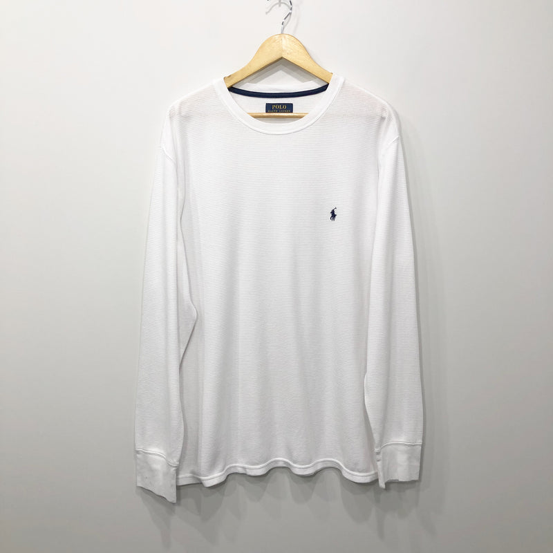 Polo Ralph Lauren Mini Waffle T-Shirt Long Sleeved (XL)