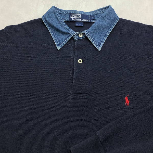 Polo Ralph Lauren Polo Shirt Long Sleeved (L/TALL)