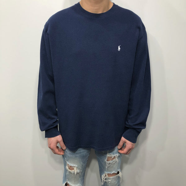 Polo Ralph Lauren Mini Waffle T-Shirt Long Sleeved (L)