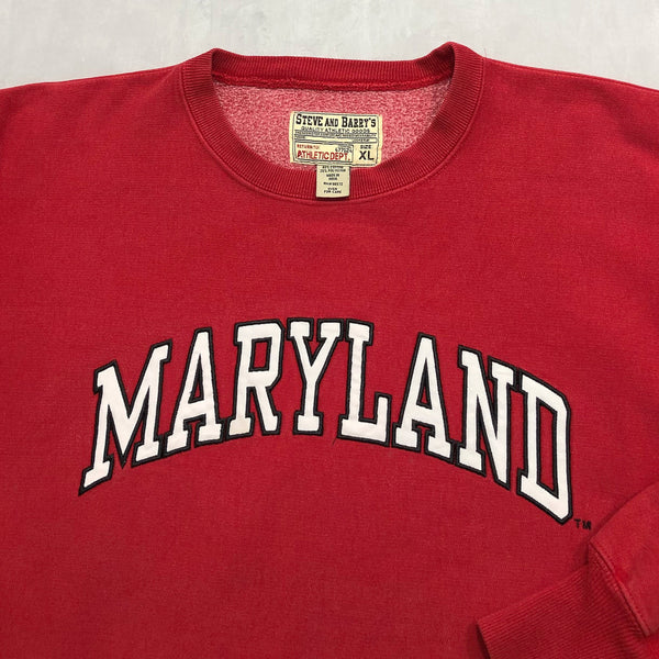 Vintage Steve and Barry's Sweatshirt Maryland Uni (XL-2XL)